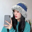 新しい帽子女性秋冬韓国版ぬいぐるみ白日系ニット毛糸帽子ウサギの毛暖かい漁師帽子ファッション