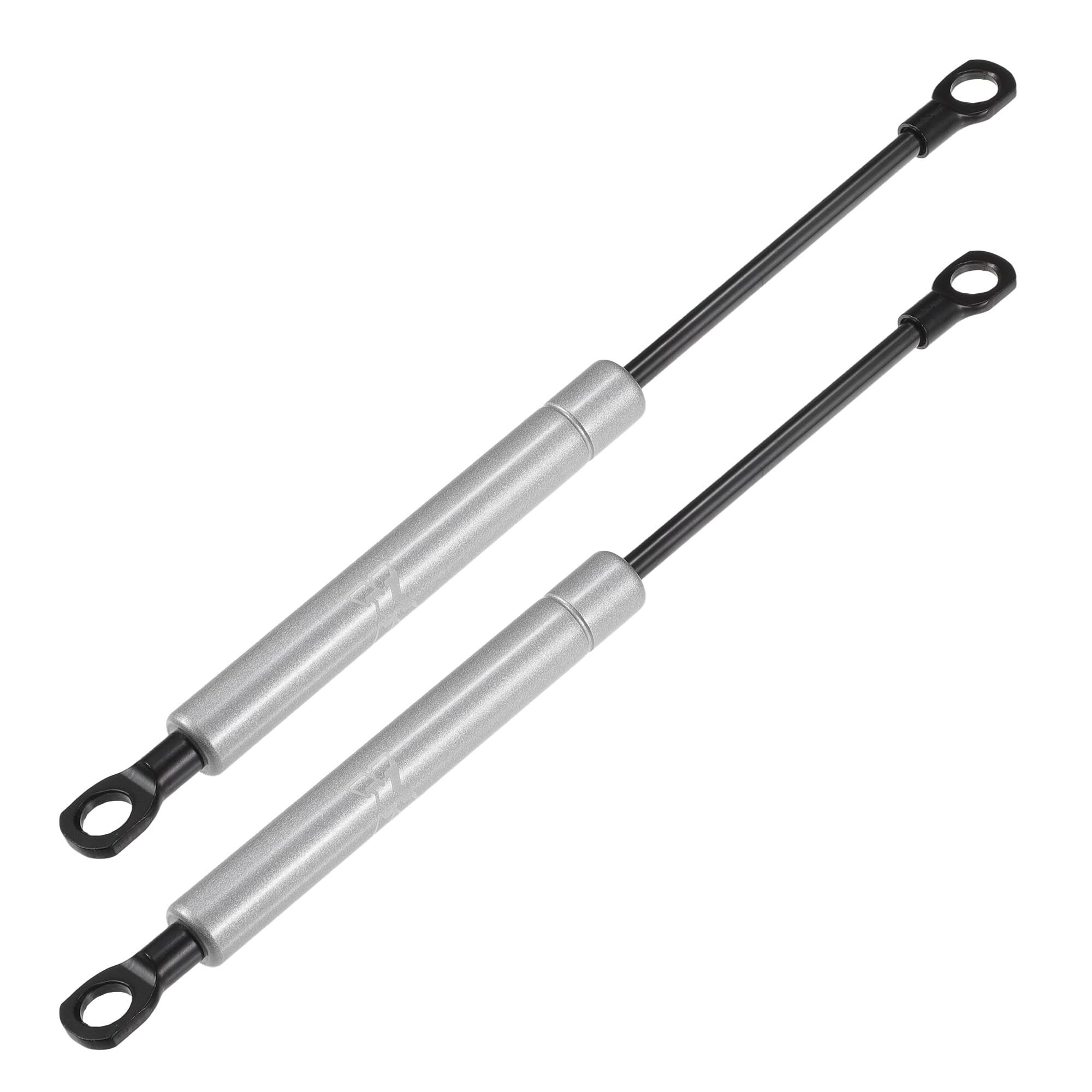 T 2個セット 10" 20ポンド/90N シルバートーン リフトサポート ストラット ショック ガススプリング RV..