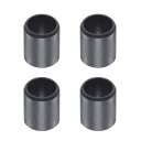 T スリーブベアリング ブッシング POMラップ オイルなし ブラック ボア直径8mm 外径10mm 長さ12mm 4個入(3)