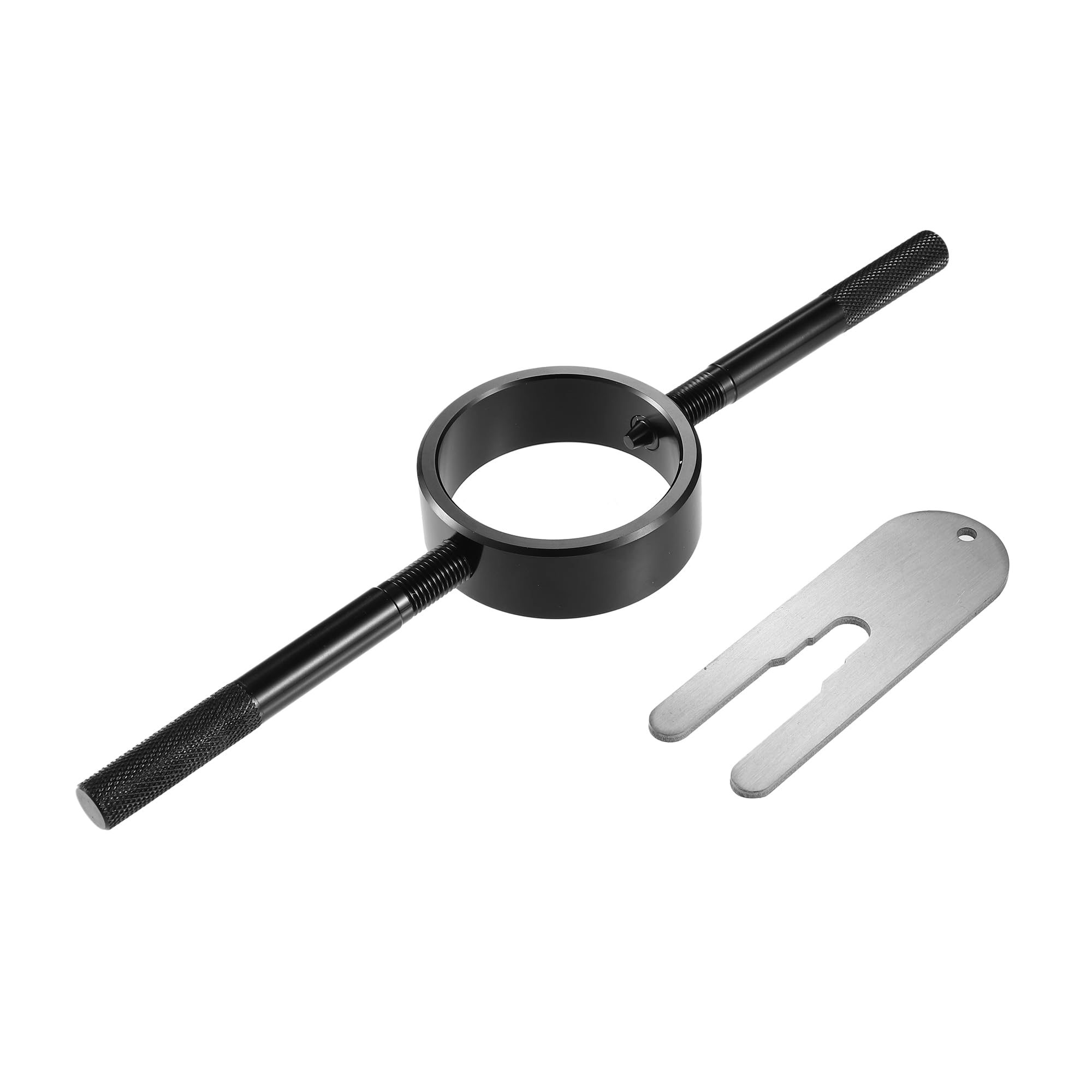 Tオートバイフォークスプリングコンプレッサーツールキット ストリートバイク オートバイフォークに対..