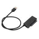 Gkikirty SATA to USB 3.0 アダプタ SATA to USB3.0 イージードライブ SATA to USB 転送ケーブル 高速データ転送アダプタ(3)