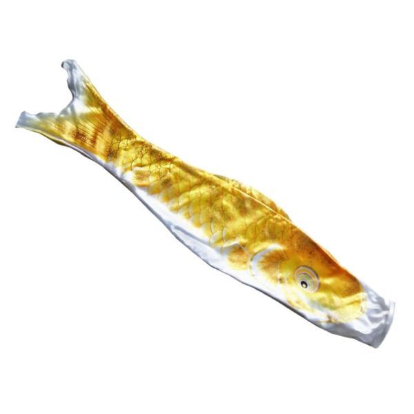 japanese windsock carp flag庭園鯉のぼりセイルフィッシュ110cm金色黄色
