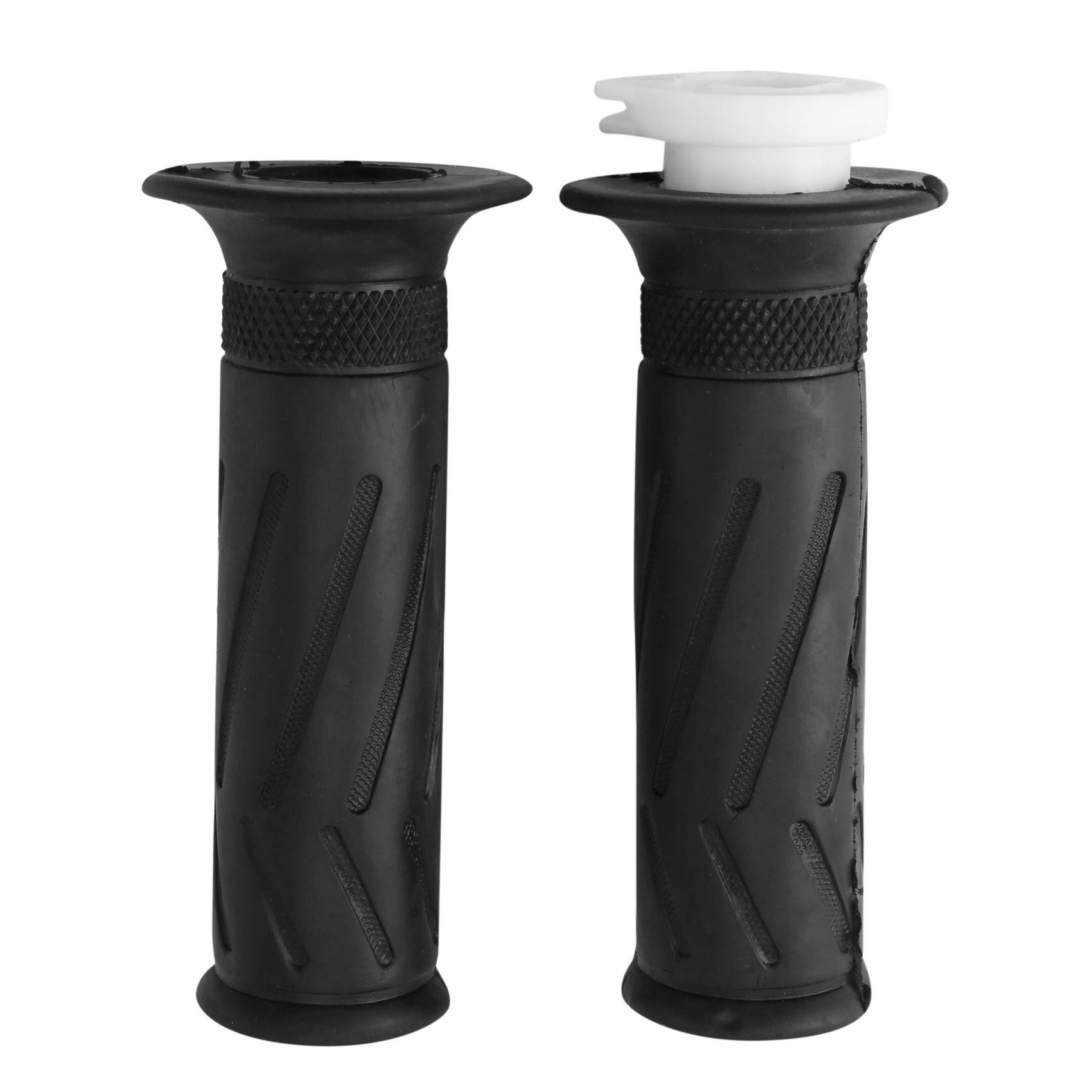 バイのハンドルグリップ ハンドルバーグリップ YZF R1 R6 FZ6 FZ1 FZ8 XJ6 MT09 MT07 XJR400用