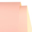 Tフラワーラッピングペーパー 防水フローラルラップ ロータスピンク&茶色 ギフトパッケージ DIYクラフト ブーケパッケージ 22.8 x 22.8インチ 20...