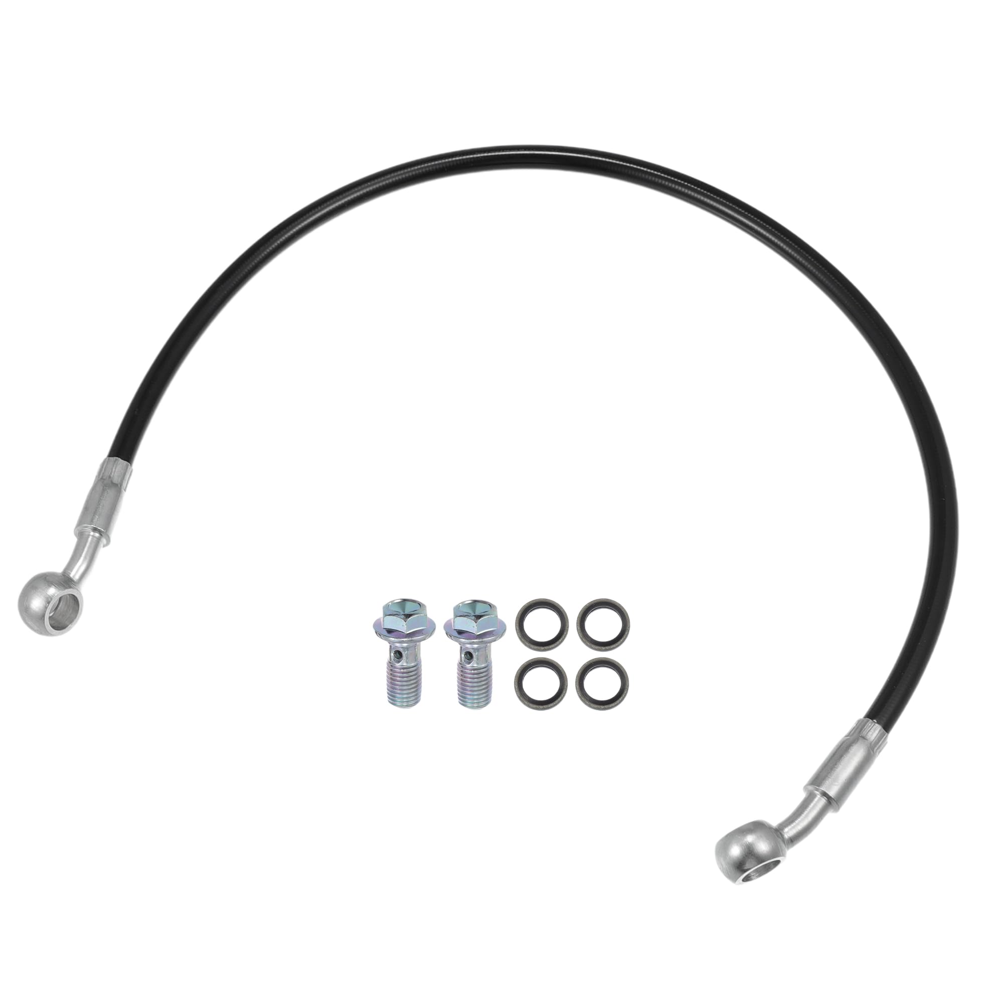 T ブレーキホース オートバイの油圧ブレーキラインオイルホース パイプ継手 ATV オートバイ モトクロス..