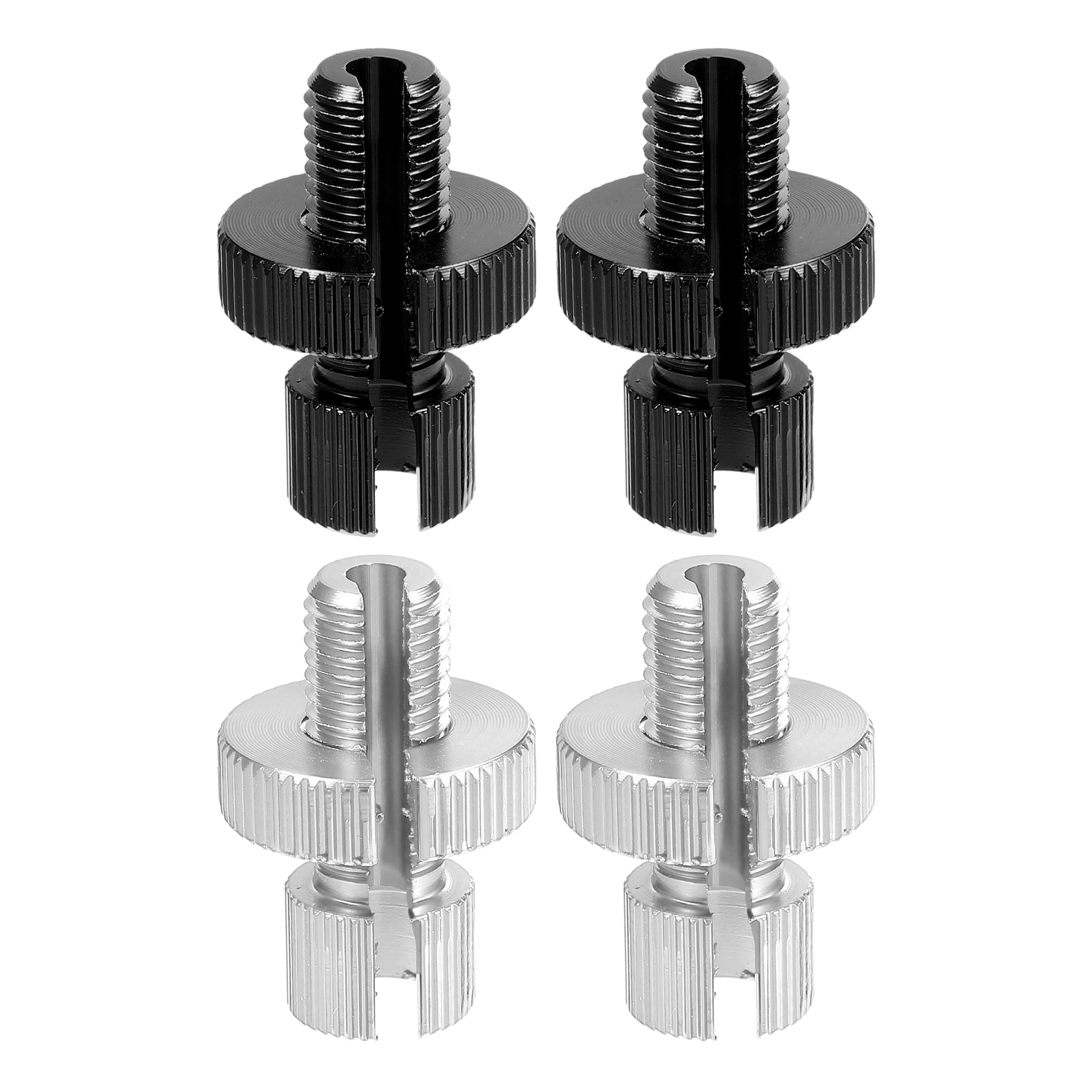 T ブレーキクラッチケーブルライン調整ネジ 調整ボルト スロット付き オートバイ バイク スクーター用 ..