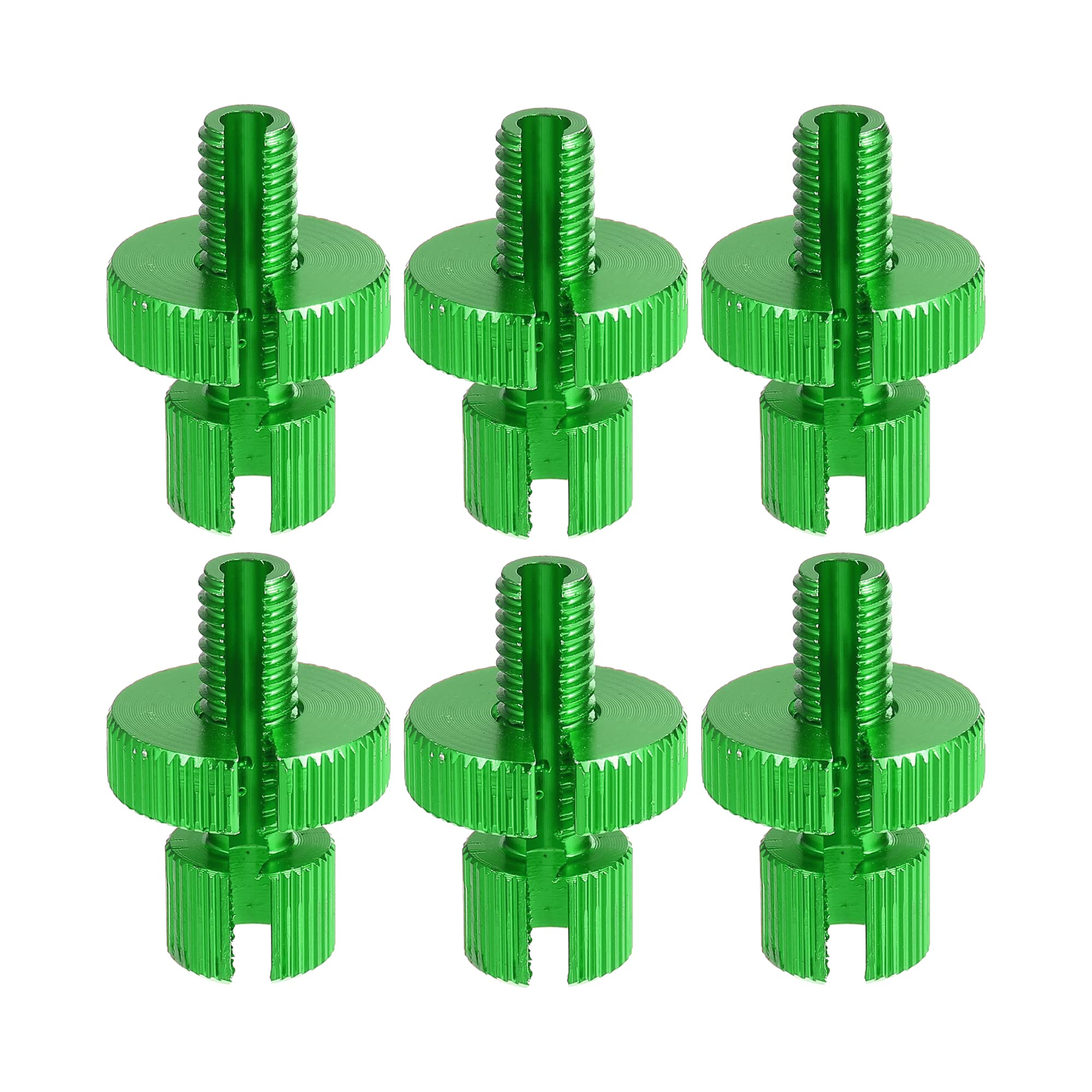 T M8ブレーキクラッチケーブルラインアジャスターネジ アジャストボルト スロット付き オートバイ バイ..