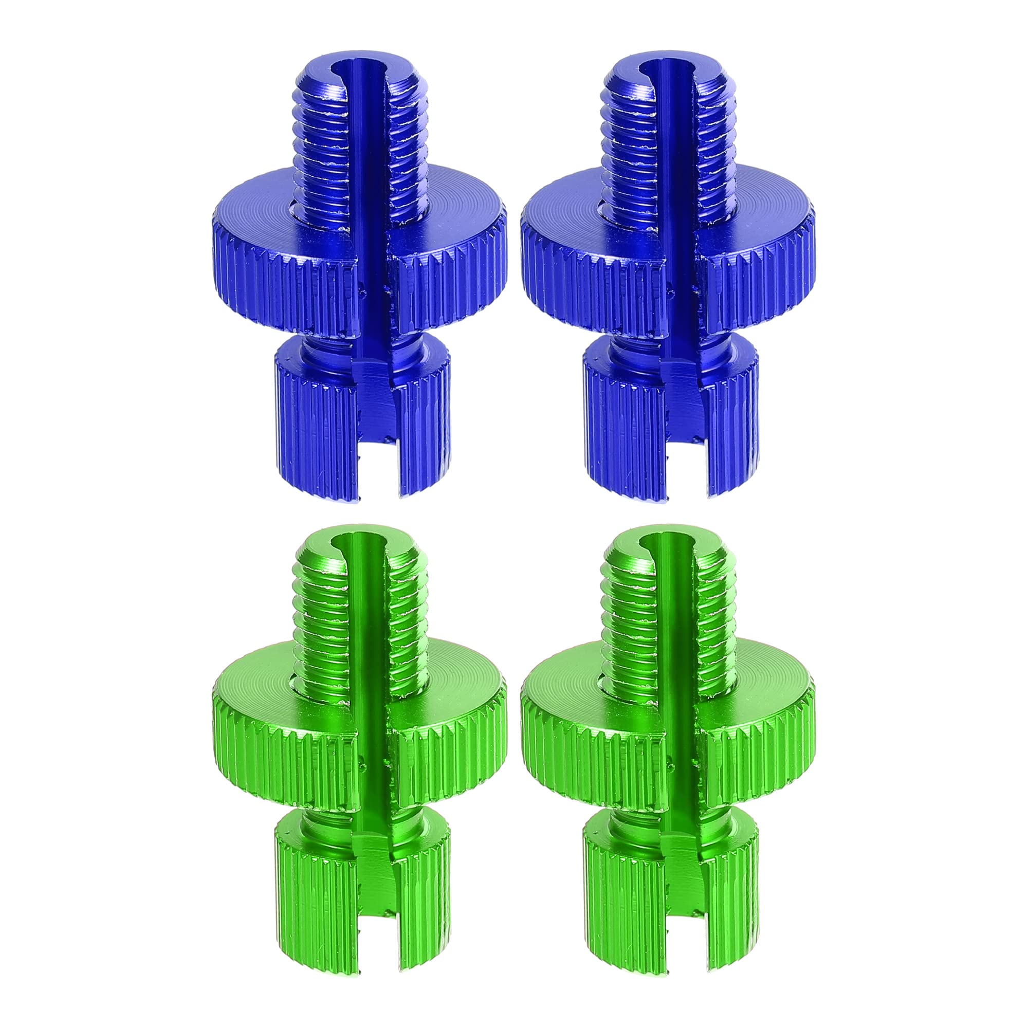 T M10ブレーキクラッチケーブルラインアジャスターネジ アジャストボルト スロット付き オートバイ バ..