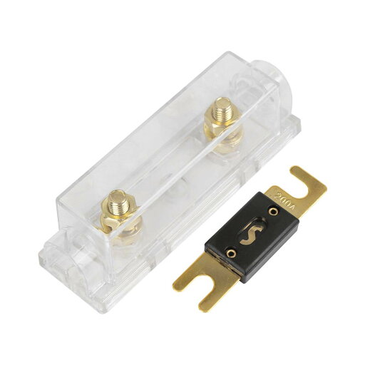 Tヒューズホルダー ヒューズ ヒューズボックス ヒューズキャップ ANL 200A ANLヒューズ付き 0 4 8 10 ゲージ 車用 カーオーディオビデオステレオ用 1個入り Tヒューズホルダー ヒューズ ヒューズボックス ヒューズキャップ ANL 200A ANLヒューズ付き 0 4 8 10 ゲージ 車用 カーオーディオビデオステレオ用 1個入り