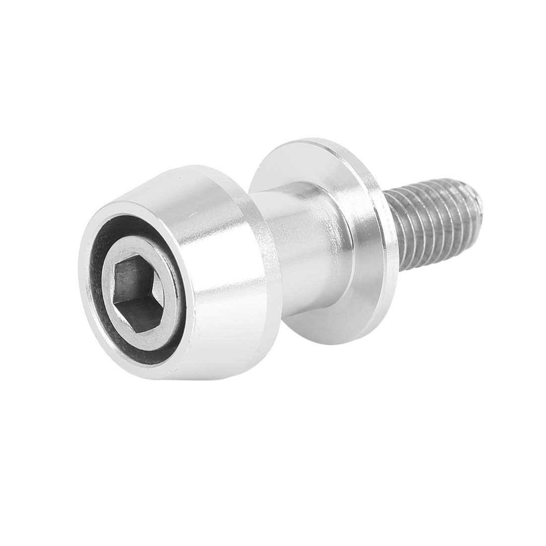 T オートバイCNCスイングアームスプールスタンド M10x1.5 ボビン開始フレーム スクリュースイングアー..