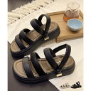 春 夏 秋 ストラップサンダル 韓国風 厚底サンダル