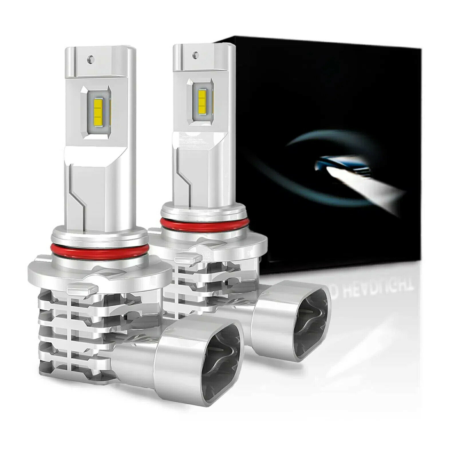 ХLEDإåɥ饤H4 LED Х ⵱ 6500K DC9-32V б 1