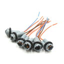 Tソケット T10 W5W 168 194 2 ワイヤ 自動車用 内部 電球 拡張 コネクタ 6個入り(3)