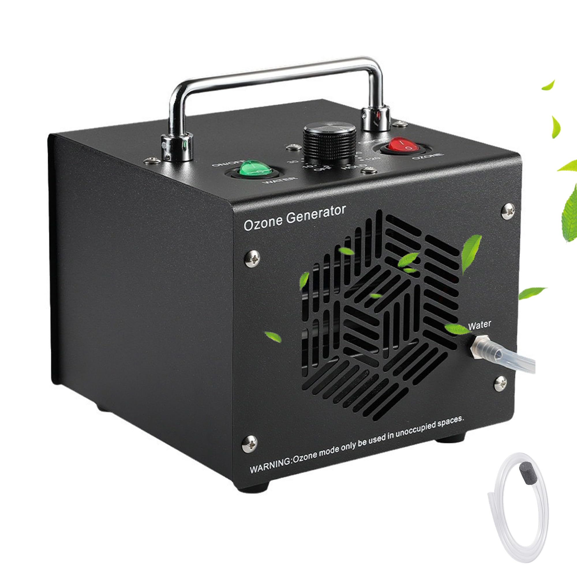 空気清浄器 オゾン脱臭器 両用型 空気+水処理消毒・滅菌・浄化装置 30g/h 水処理オゾン量1000mg 新しい..