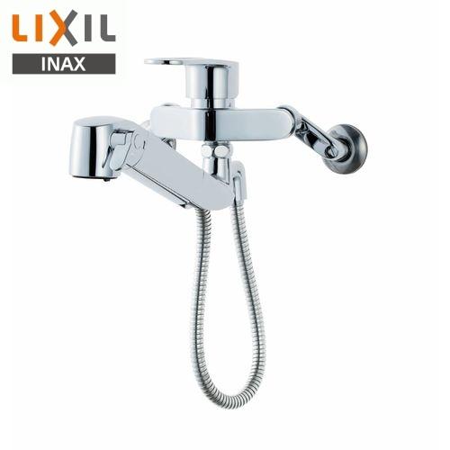 LIXIL(リクシル) 浄水器内蔵 壁付けシングルレバーキッチン水栓 ハンドシャワー付（寒冷地） RJF-865YNのサムネイル