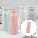 プラスチック花瓶家の家の芽の花瓶デスクトップの中心的な飾りピンク
