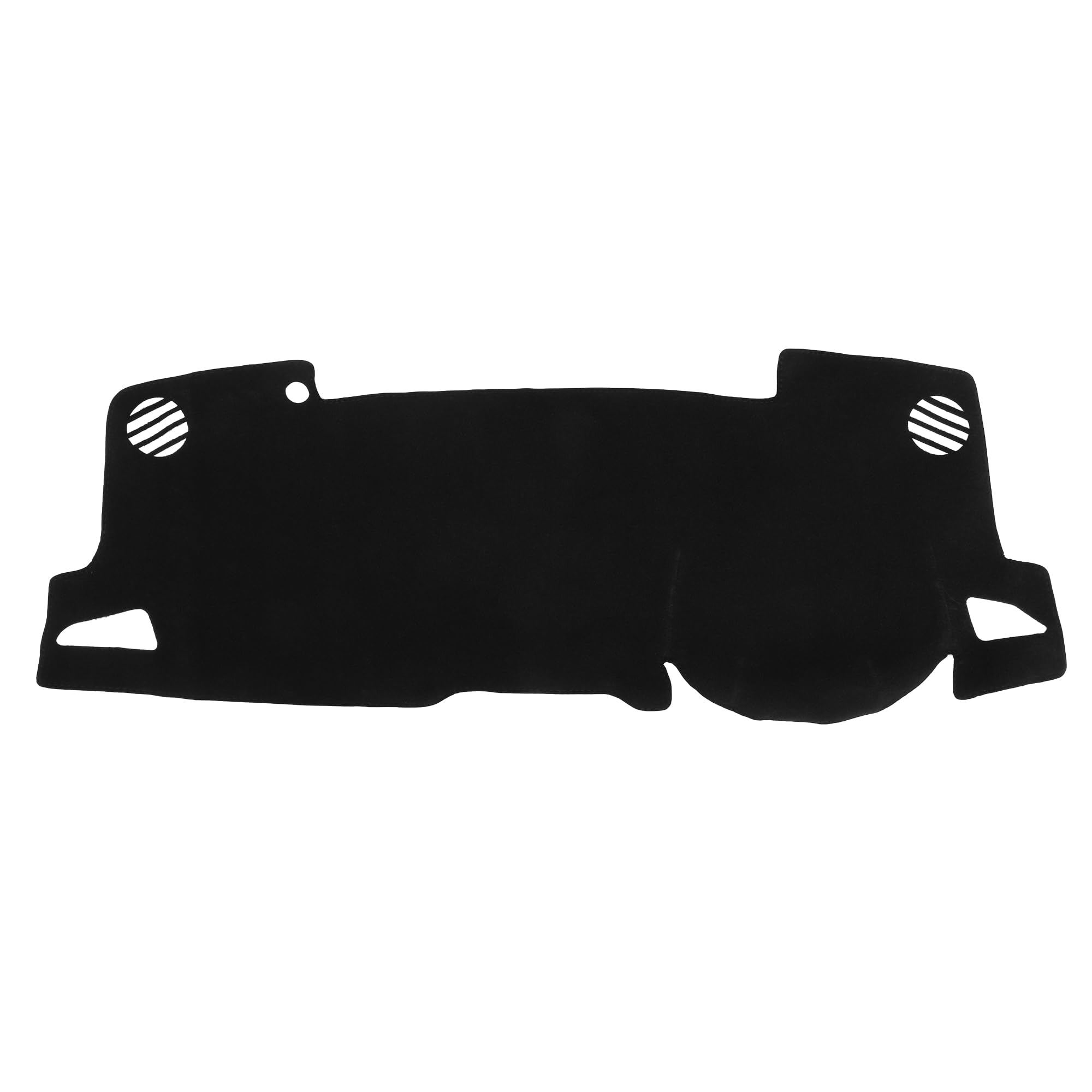 T トヨタに対応 Corollaに対応 ダッシュボードマット ダッシュボードカバー ブラック ポリエステル素材..