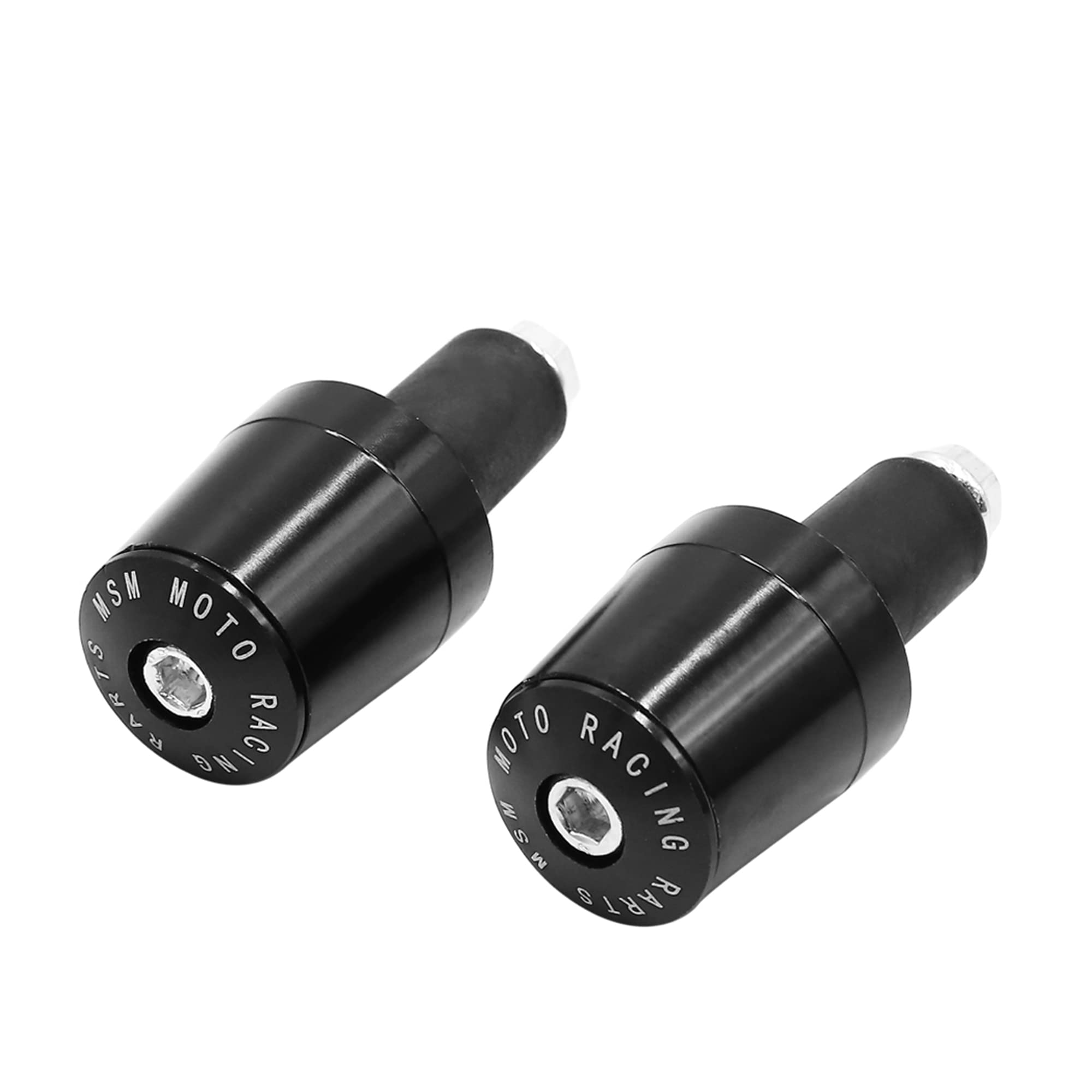 Tハンドルバーエンド バーエンド ハンドルバーグリップキャップ グリップエンド オートバイ用 取り付け..