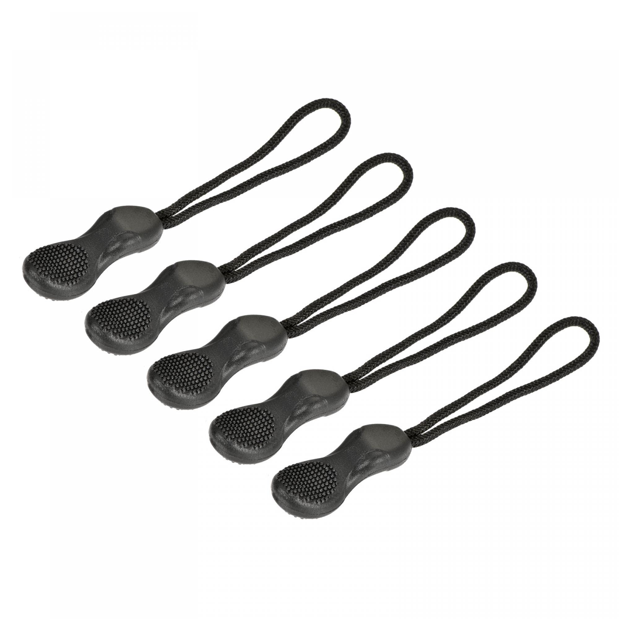 Tジッパー引き手 ジッパープル ジッパースライダー ハンドバッグ用 手作り ジッパー修理 2x40mm ブラッ..