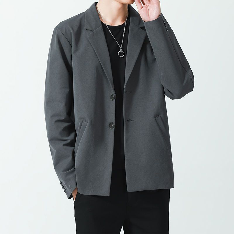 カジュアルスーツコート メンズファッション ジャケット 春秋 ブレザー dk制服 テーラード アウター