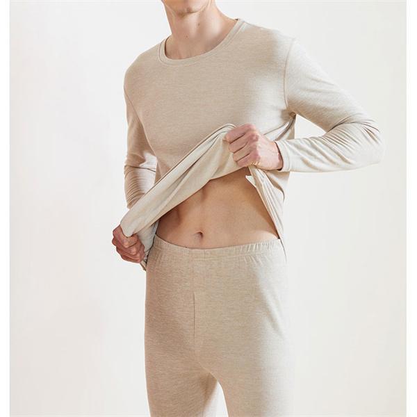 インナーウェア 無地 暖かい 防寒インナー 保温タイツ メンズインナー トップス 男性用 下着 肌着 秋冬 カジュアル 上下セット アンダーウェア