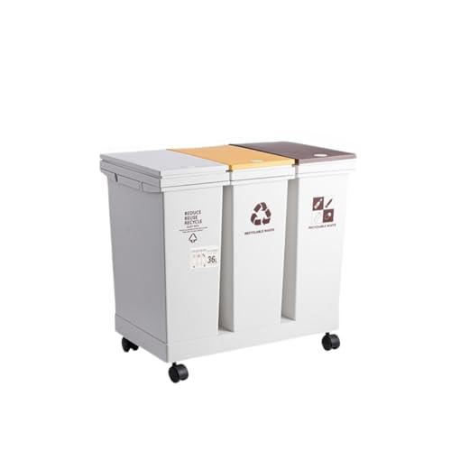 分別ゴミ箱キャスター付き大容量取り...