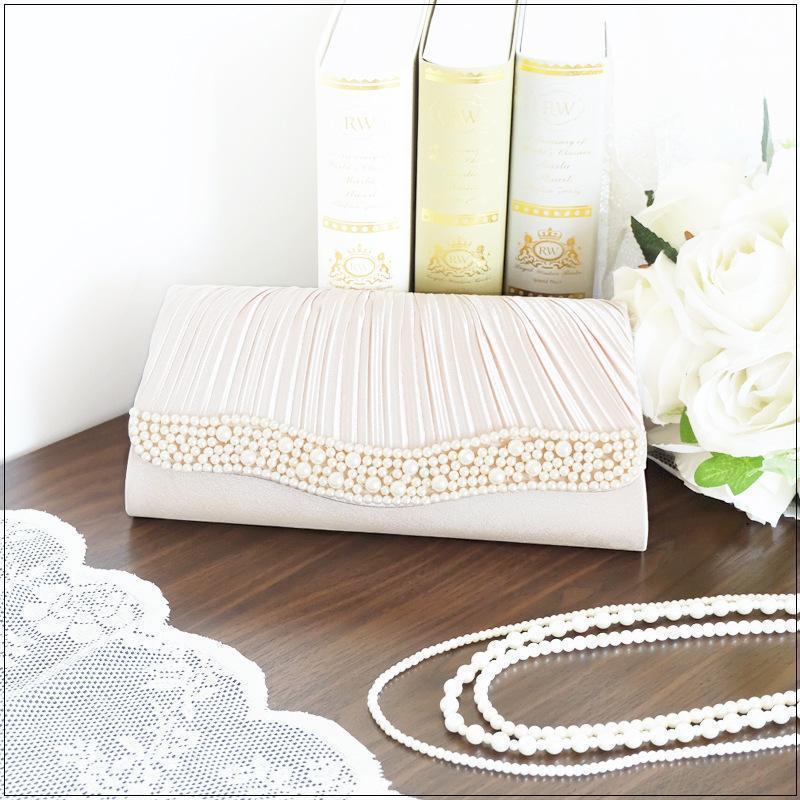 春 夏パーティーバッグ ハンドバッグ レディース クラッチバッグ チェーン 2way ショルダー バッグ お呼ばれ サブバッグ パール フォーマル