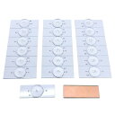 32-65 LED 20pcs3V用光学レンズフリッター付きSMDランプビーズ