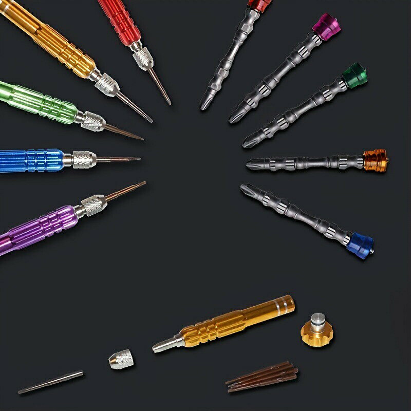 5個のS2合金PH2磁気フィリップスクロスドライバービットセット/5 in 1プレシジョンドライバー修理ミッ..