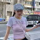 街頭の星ベレー帽をデザインした女復古古した毛辺新聞の童帽画家帽子男潮 カット 帽子 レディース サンバイザー キャップ バケットハット 夏 日除け 帽子 メンズ...