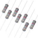 T CF抵抗器 2W 1K Ohm カーボンフィルム抵抗器 5%公差 4色バンド 50個入り(3)