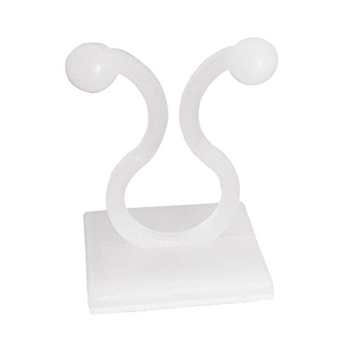 150個の目に見えない壁のつる器具壁粘着フッククライミングつる植物フィクサーホームバルコニーガーデンデコレーションホルダーM