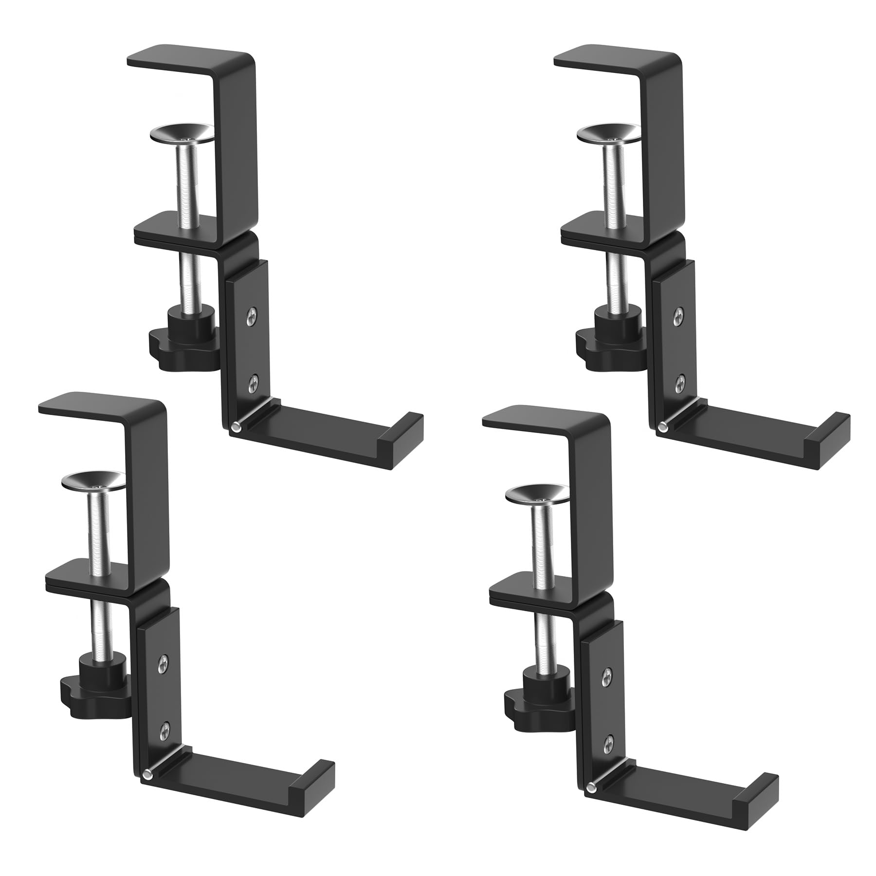 デスク フック クランプ カバン フック 【360°回転 折りたたみ式】 バッグハンガー テーブルフック ヘ..