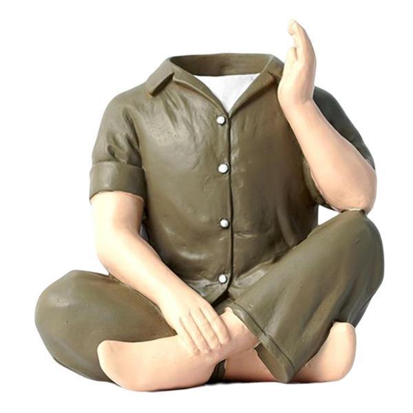 ダイニングルームのパーティーの飾りコーヒーのためのパジャマ形の花瓶手描きの植木鉢