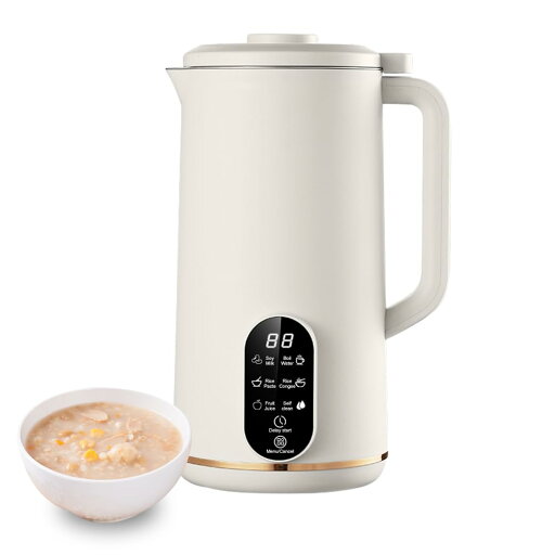 【12H予約・304ステンレス】豆乳机ホット650ml/コールド800mlホット&冷兼用豆乳・離乳食・ジュース・ホット・お粥・洗浄乾燥豆ブレンダージュース機電働豆乳機全自動残留なし2-3人用自働洗浄 【12H予約・304ステンレス】豆乳机ホット650ml/コールド800mlホット&冷兼用豆乳・離乳食・ジュース・ホット・お粥・洗浄乾燥豆ブレンダージュース機電働豆乳機全自動残留なし2-3人用自働洗浄