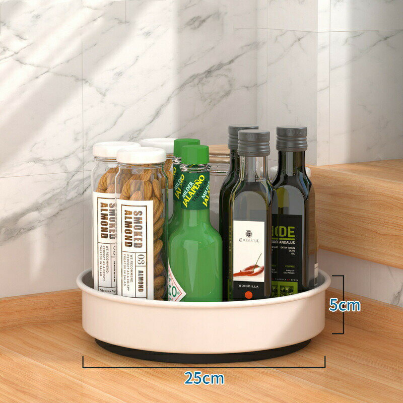 キッチン回転式調味料ラック調味料コーナー特別な油、塩、ソース、酢ラウンド多機能収納ボックス