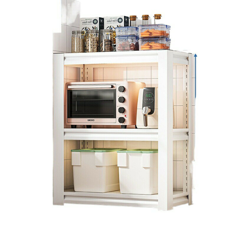 キッチンラック床置き多層電子レンジ調味料多機能オーブンポットラック棚収納収納ラック