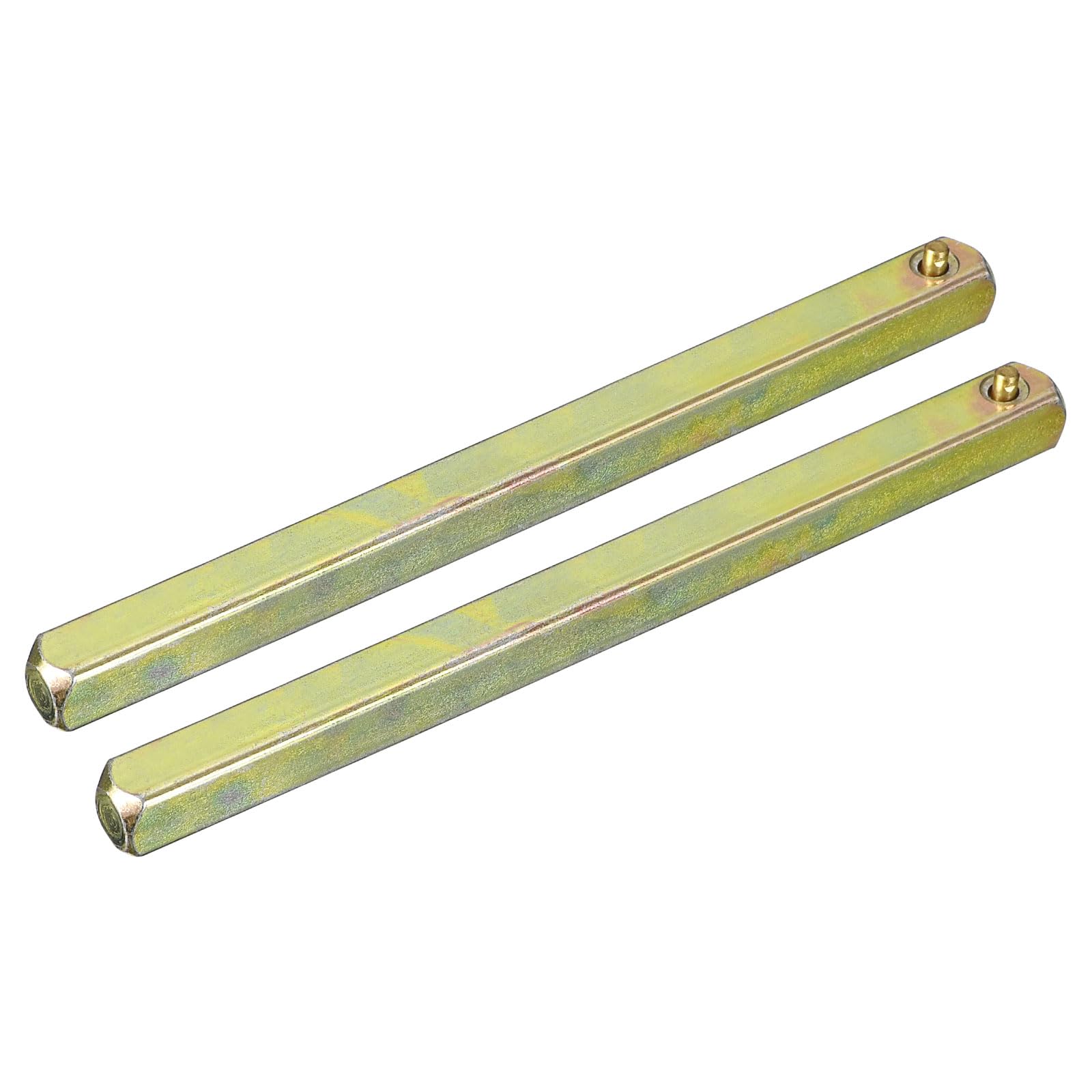 T ドアノブスピンドル 長さ110 mm 予備のドアハンドルスピンドルバー 6.5 mmドア用 ビンテージドアスト..