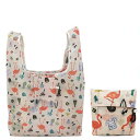 春 夏エコバッグ 折りたたみ ショッピングバッグ 買物袋 コンパクト 携帯しやすい 男女兼用 軽量 大判サイズ 大容量 総柄
