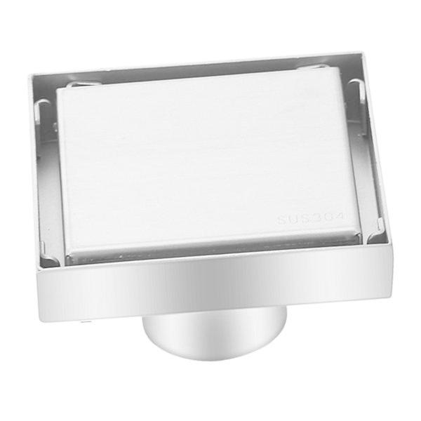 ホテルのバルコニー用の正方形の床排水目に見えないバスルームアクセサリーストレーナー