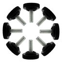 Tレベリングフット M8 x 20 x 30mm ねじ込む 家具 滑る レベリングフィート フロアプロテクター 調節可能 レベラー 椅子脚 8パック