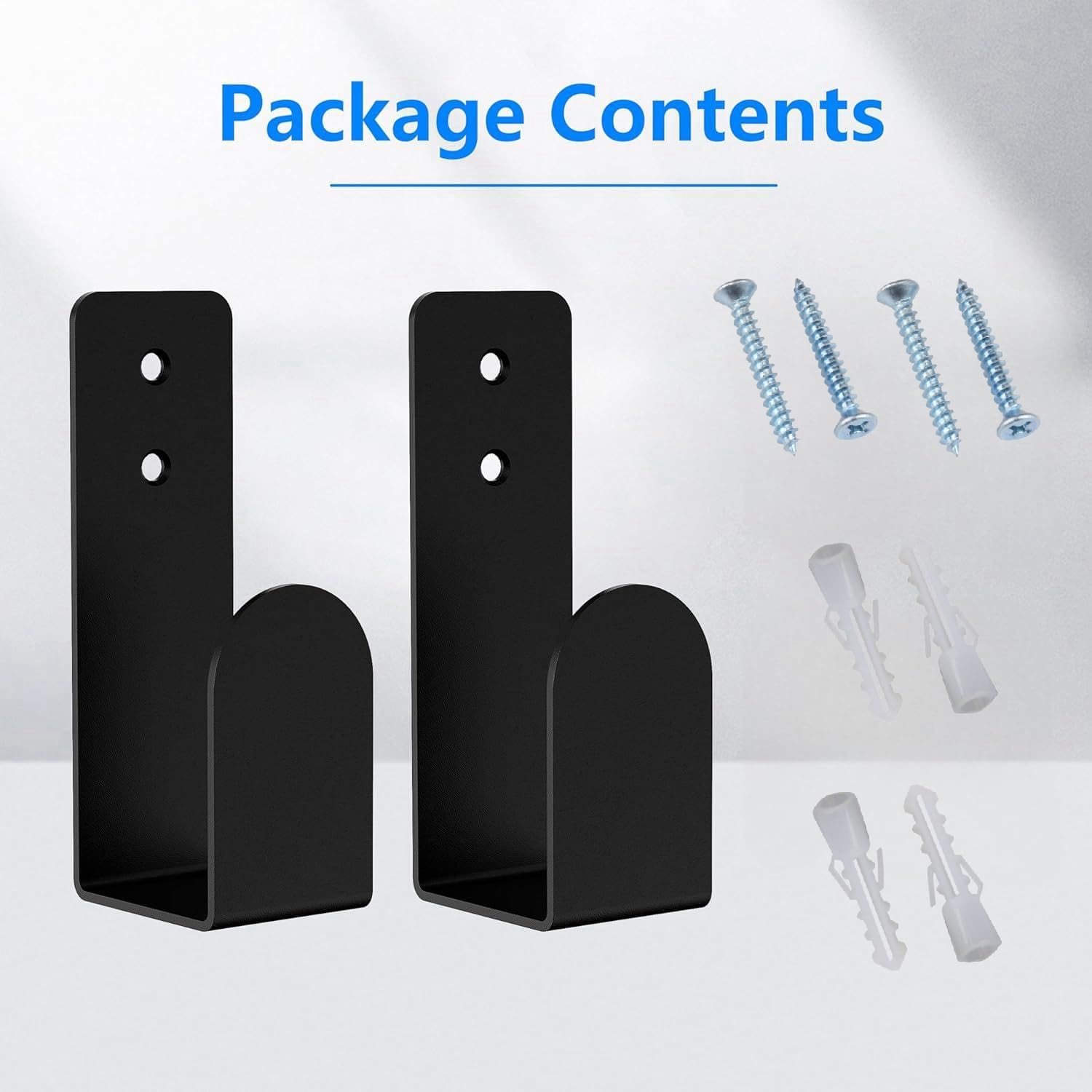 キーボード壁掛けアクリルフレームホルダースタンド、壁上のコンピュータキーボード用キーボードマウス壁クリップ、耐久性