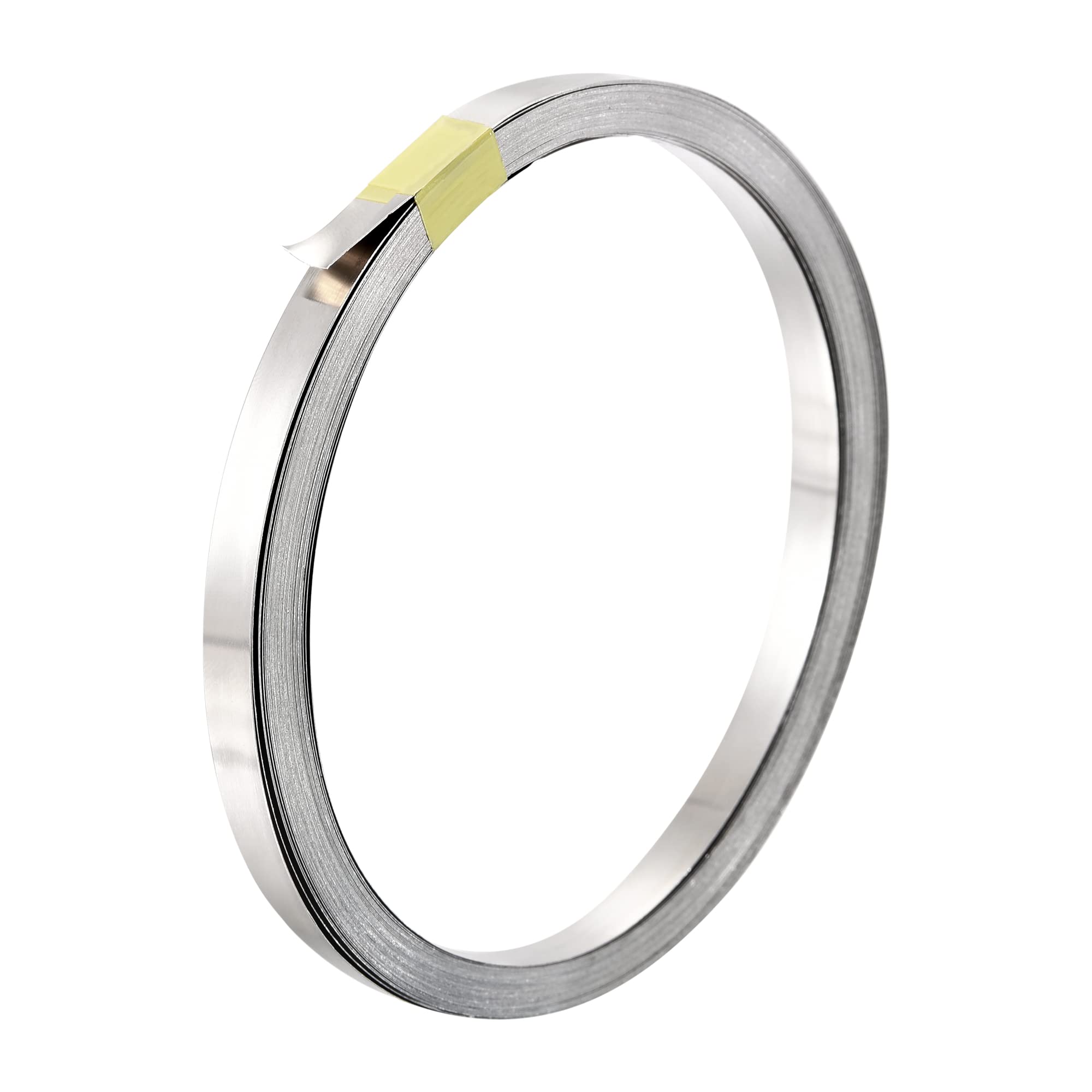 T ニッケルメッキ鋼帯 接続プレートスチールテープ 電池とスポット溶接用 1ロール 10 M 5x0.1 mm(WxT)