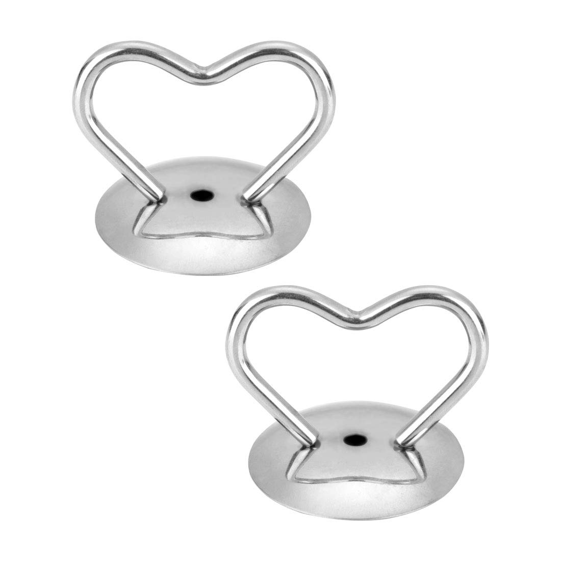 T蓋ノブ ステンレス鋼 ポットカバー グリップ蓋の交換 耐熱性 持ち上げやすいハンドル キッチン調理器..