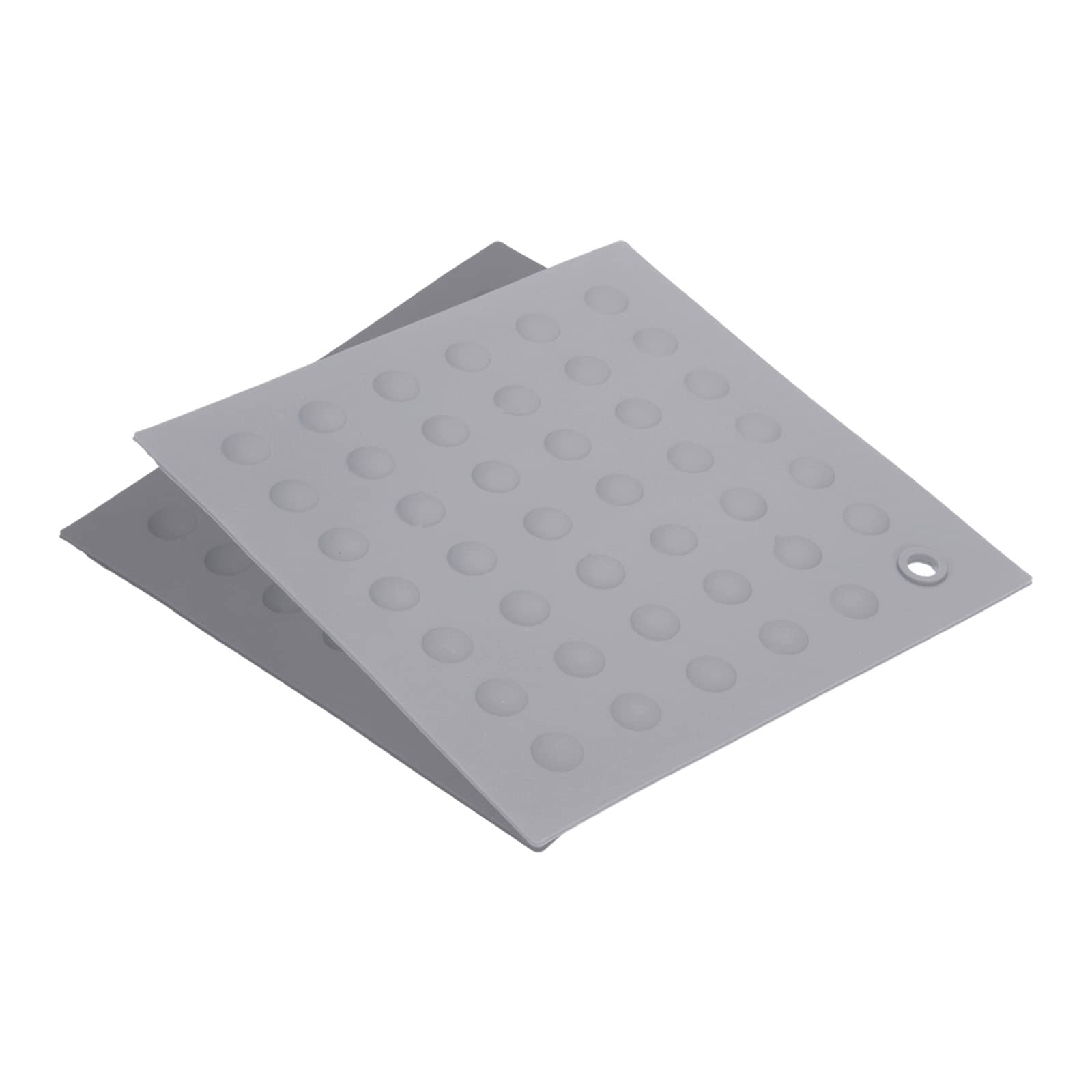 Tシリコントリベットマット スクエアホットパン パッドホットポットホルダー 耐熱性 食器乾燥機用マッ..