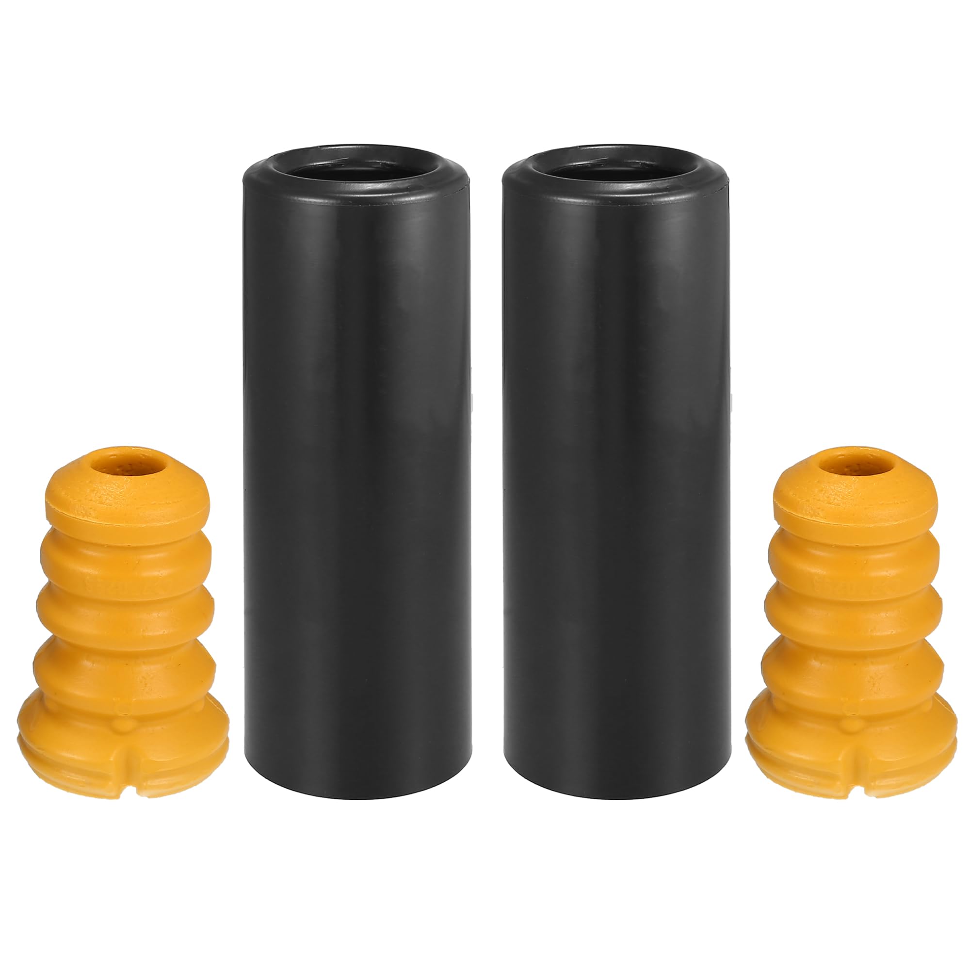 T 2セット リアバンパーショックアブソーバー リアサスペンション 多目的バンプダストカバー BMWに対応..