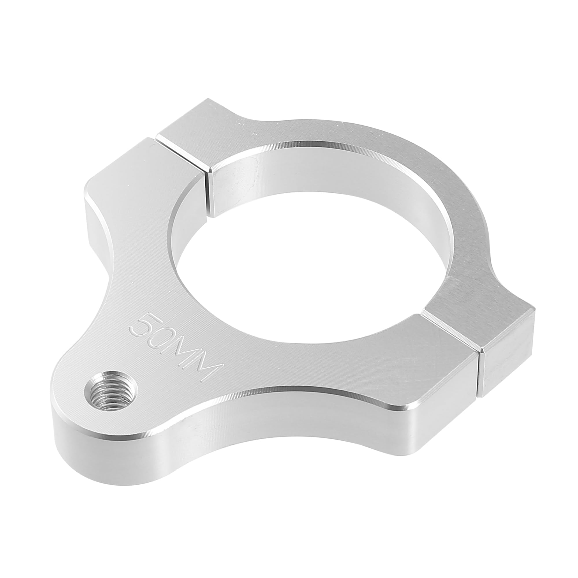 T CNCフォークブラケットステアリングダンパー 取り付けクランプ ユニバーサル ほとんどのオートバイ用..