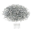 500パックドームヘッドポップリベットオープンブラインドステンレススチール5mm5x8mm