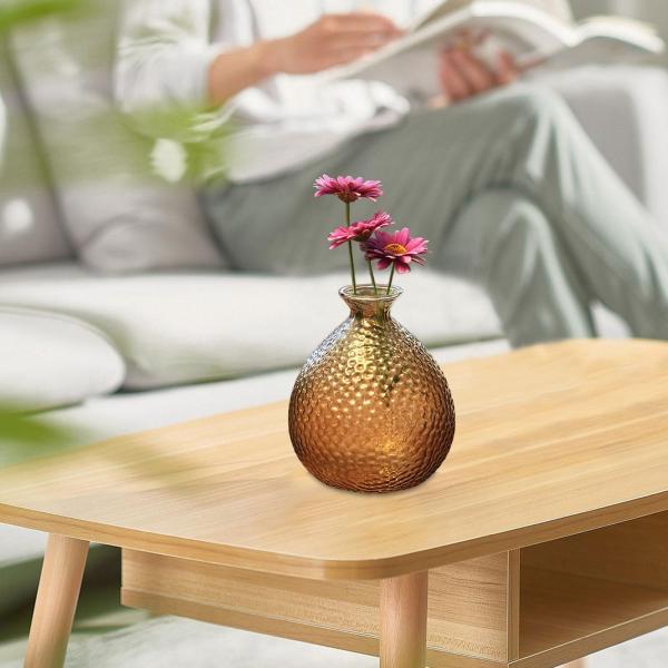 小さな花瓶、装飾花瓶、ヴィンテージ花瓶、ミニ花瓶、ガラス花瓶、パーティー、リビングルーム、テーブルセンターピース、結婚式用