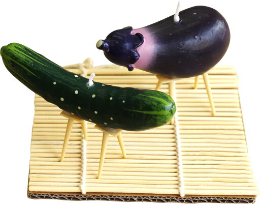 【カメヤマローソク】【お盆用品】 精霊馬ローソク 故人の好物シリーズキャンドル 【カメヤマローソク】【お盆用品】 精霊馬ローソク 故人の好物シリーズキャンドル